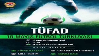 TÜFADdan 19 Mayıs Futbol Turnuvası