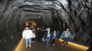Turistik Tuz Ekspresi yolcuları Çankırıya hayran kaldı