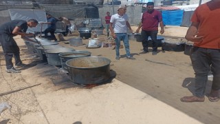 Türk Kızılay’ı Gazze’de : Günde 10 bin kişiye sıcak yemek
