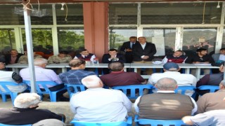 Ulukale dutu üreticilerine yüzde 50 hibeli hasat filesi desteği