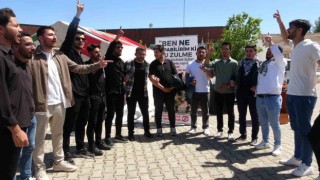 Üniversiteli gençler Filistin için buluştu