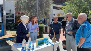 Üniversiteli gençler, su tasarrufunun önemine dikkat çekti