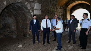 Vali Yılmaz, Harun Reşit Kalesinde İncelemelerde Bulundu