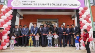 Vanda 8 sınıflı anaokulunun açılışı yapıldı