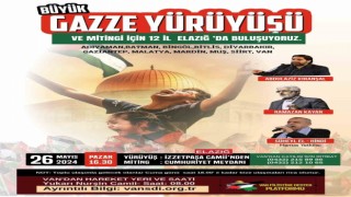 Vanda “Büyük Gazze Yürüyüşü ve Mitingi” programına davet