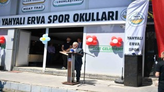 Yahyalı Erva Spor Okulları açıldı