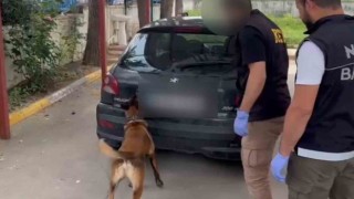 Yangın tüpünden uyuşturucu çıktı: 2 gözaltı