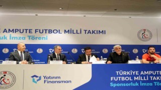 Yatırım Finansman, Ampute Futbol Milli Takımına sponsor oldu