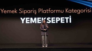 Yemeksepetine ‘Yemek Sipariş Platformu Kategorisinde birincilik ödülü