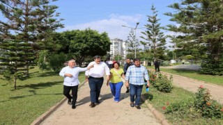 Yıldız, Mehmetçik Parkındaki bakım ve yenileme çalışmalarını inceledi