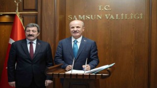 YÖK Başkanı Özvarın Samsun temasları başladı
