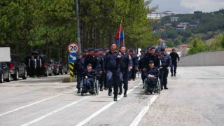 Yozgatta 38 engelli birey askerlik heyecanı yaşadı