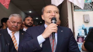 YRP Genel Başkanı Erbakan Viranşehirde açılışlar yaptı