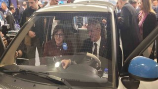 Yüzde yüz yerli ve elektrikli mini araç “Mango Car” Ankarada tanıtıldı