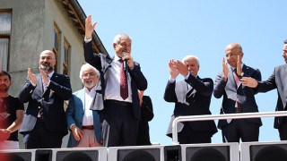 Zeydan Karalar, Pınarbaşı’nda tekrarlanacak seçim öncesi Deniz Yağan’a destek verdi