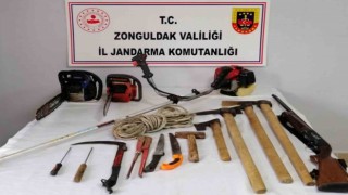 Zonguldakta 2 hırsızlık zanlısı yakalandı