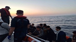 15i çocuk 29 düzensiz göçmen yakalandı