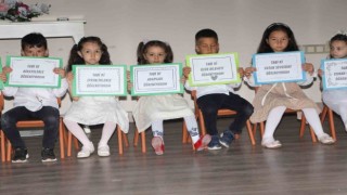 4-6 yaş kuran kurslarının kapanışı coşkuyla yapıldı