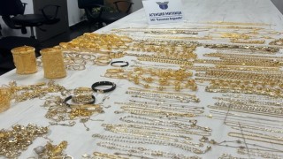 62 bin euro değerinde kaçak altın komşuya takıldı