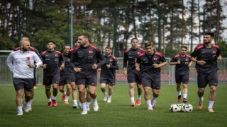 A Milli Futbol Takımı hazırlıklarını sürdürdü