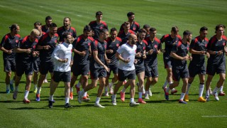A Millî Takım Çekya Maçına Hazır