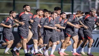 A Milli Takım, İtalya maçı hazırlıklarını sürdürdü