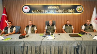 Adana Orman Bölge Müdürlüğünde Toplantı Yapıldı