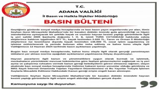 Adana Valiliği: Kasapla ilgili gerekli cezalar uygulandı