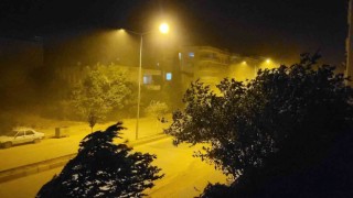 Adıyamanda fırtına ve toz aşınımı etkili oldu