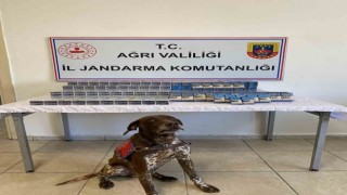 Ağrıda 1294 paket kaçak sigara yakalandı