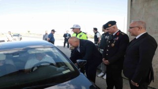 Ağrıda bayram öncesi trafik denetimi yapıldı