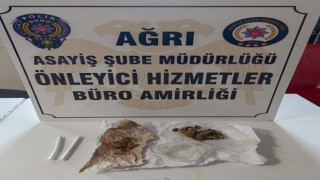 Ağrıda uyuşturucu operasyonu