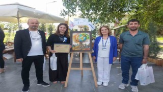 Ağrılı Zeynep Çetin, Yeşil Geleceğim, Ailem ve Ben resim yarışmasında Türkiye birincisi oldu