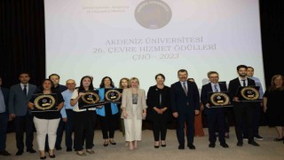 Akdeniz Üniversitesi Çevre Hizmet Ödülleri 26ncı kez sahiplerini buldu