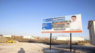 Aksarayda Yeni Sanayi Sağlık Merkezi inşaat çalışmaları başladı