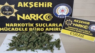 Akşehir Narkotikten uyuşturucu operasyonu: 2 tutuklama