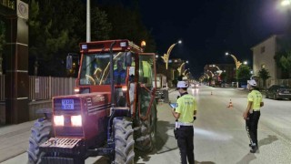 Alaca polisinden huzur ve asayiş uygulaması