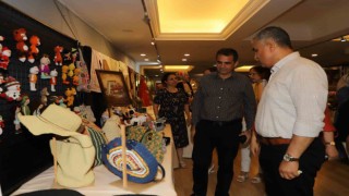 Alanyada “Üreten Ellerden Bir Tutam Mutluluk” Sergisi açıldı
