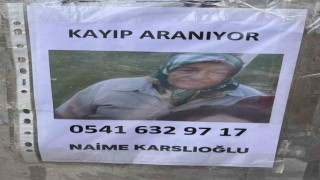 Alzheimer hastası 74 yaşındaki kadın 5 gündür kayıp