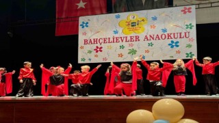 Anaokulu öğrencilerinden muhteşem gösteri