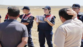 Anız yangınlarına karşı jandarma 24 saat eğitim ve denetimde