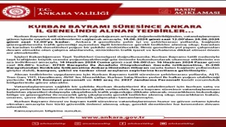 Ankara Valiliğinden Kurban Bayramı tedbirleri