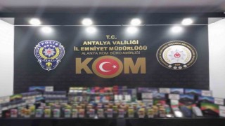 Antalyada kaçakçılık operasyonu