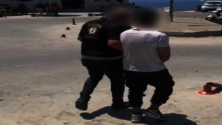 Aranan şahıs metruk binada yakalandı