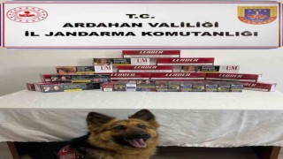 Ardahanda 276 paket kaçak sigara ele geçirildi