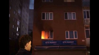 Ataşehirde yangın paniği