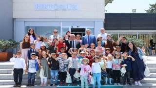 Atatürk üniversitesine miniklerden anlamlı ziyaret