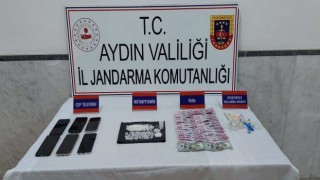 Aydına uyuşturucu sokmak isteyen şüpheliler jandarmaya takıldı