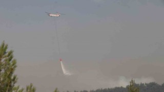 Babadağda 30 yayla evi boşaltıldı, Skorsky ve Chinook helikopterler desteğe geldi