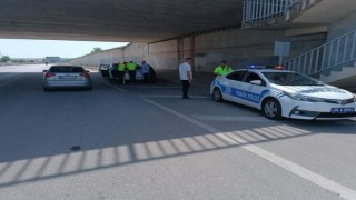 Babaeskide emniyet ve jandarmadan ortak radar denetimi